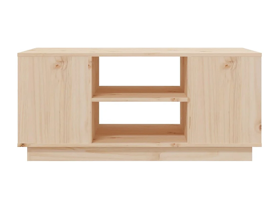 Mesa de centro 90x49x40,5 cm madeira de pinho maciça