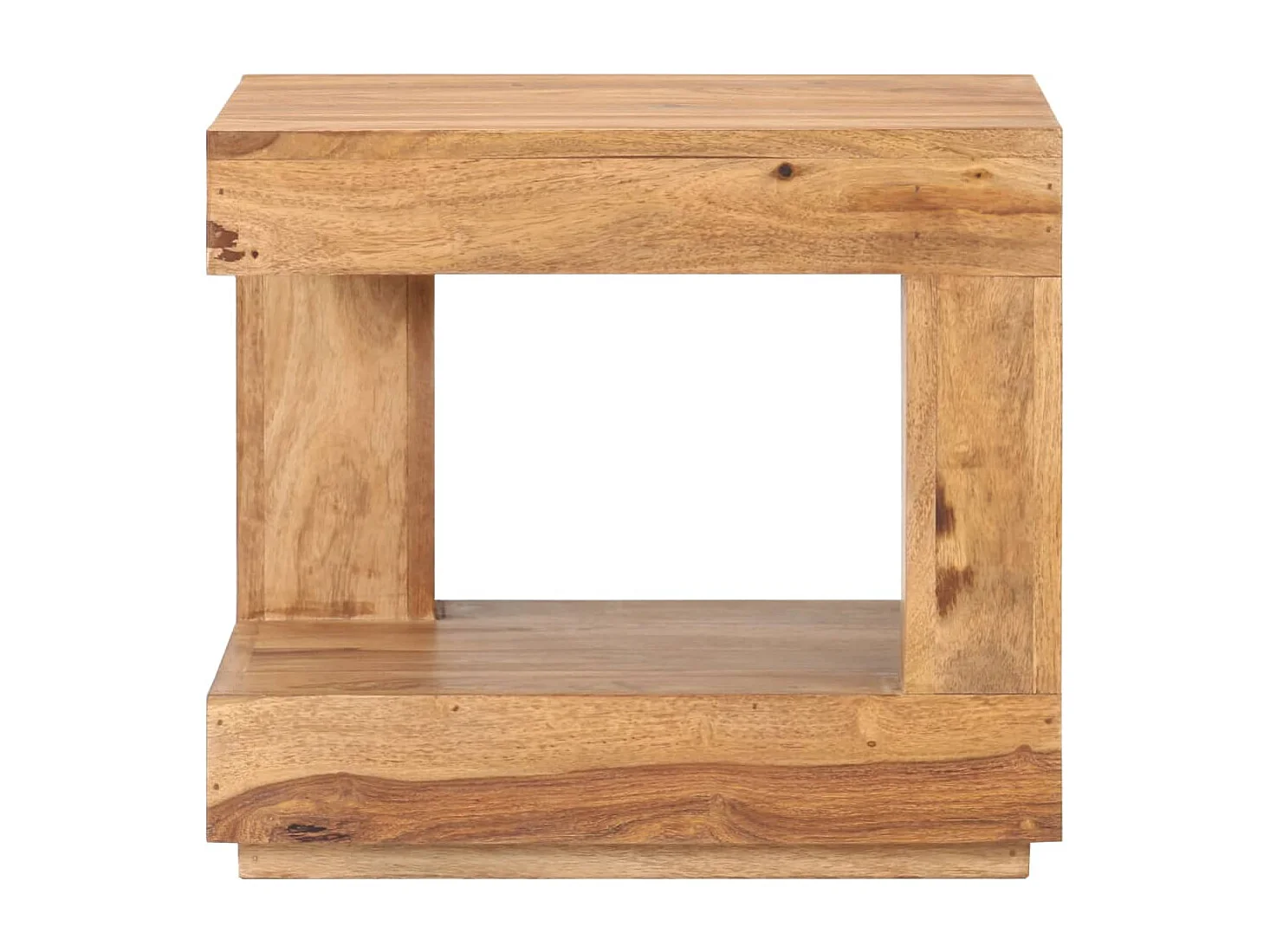 Table basse 45x45x40 cm Bois d'acacia massif