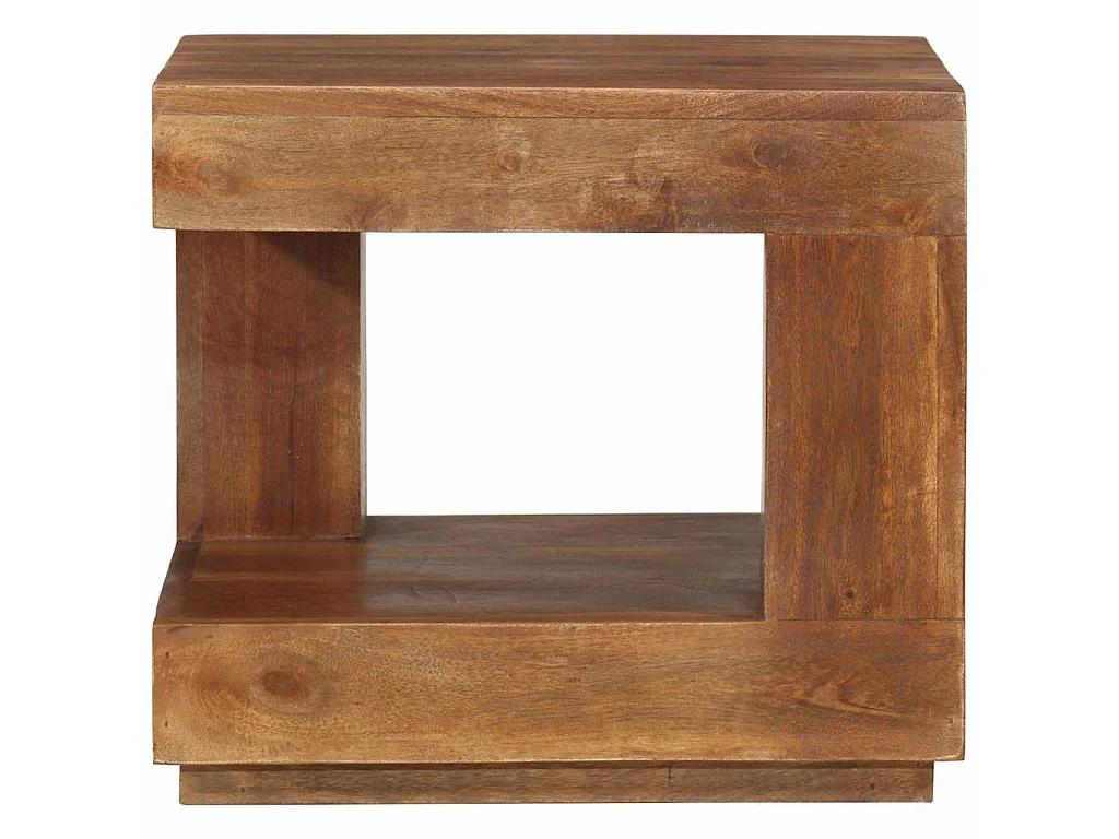Table basse 45x45x40 cm Bois d'acacia massif