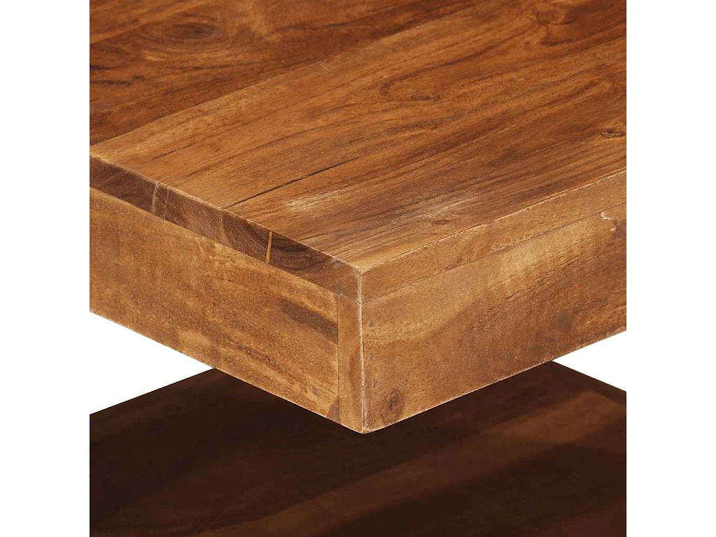 Table basse 45x45x40 cm Bois d'acacia massif