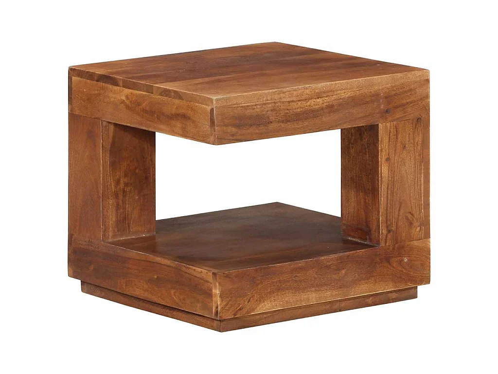 Table basse 45x45x40 cm Bois d'acacia massif