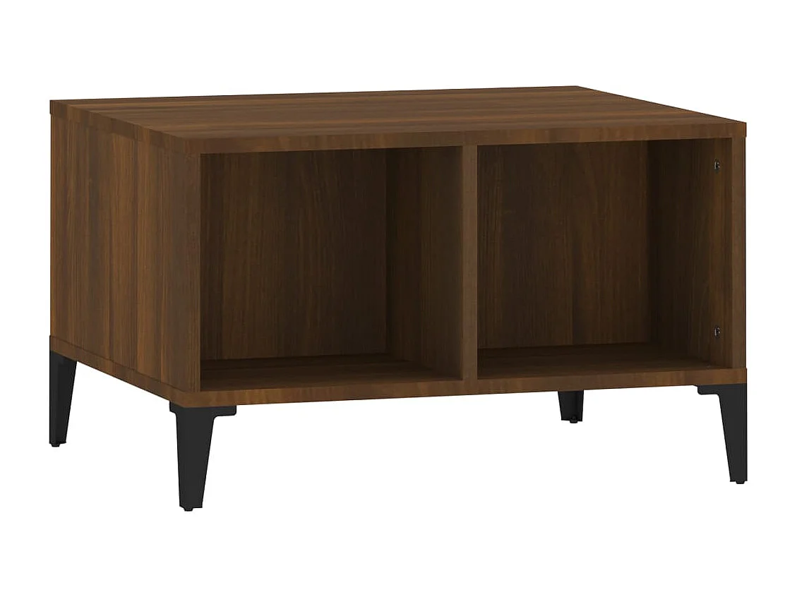 Couchtisch Braun Eichen-Optik 60x50x36,5 cm Holzwerkstoff