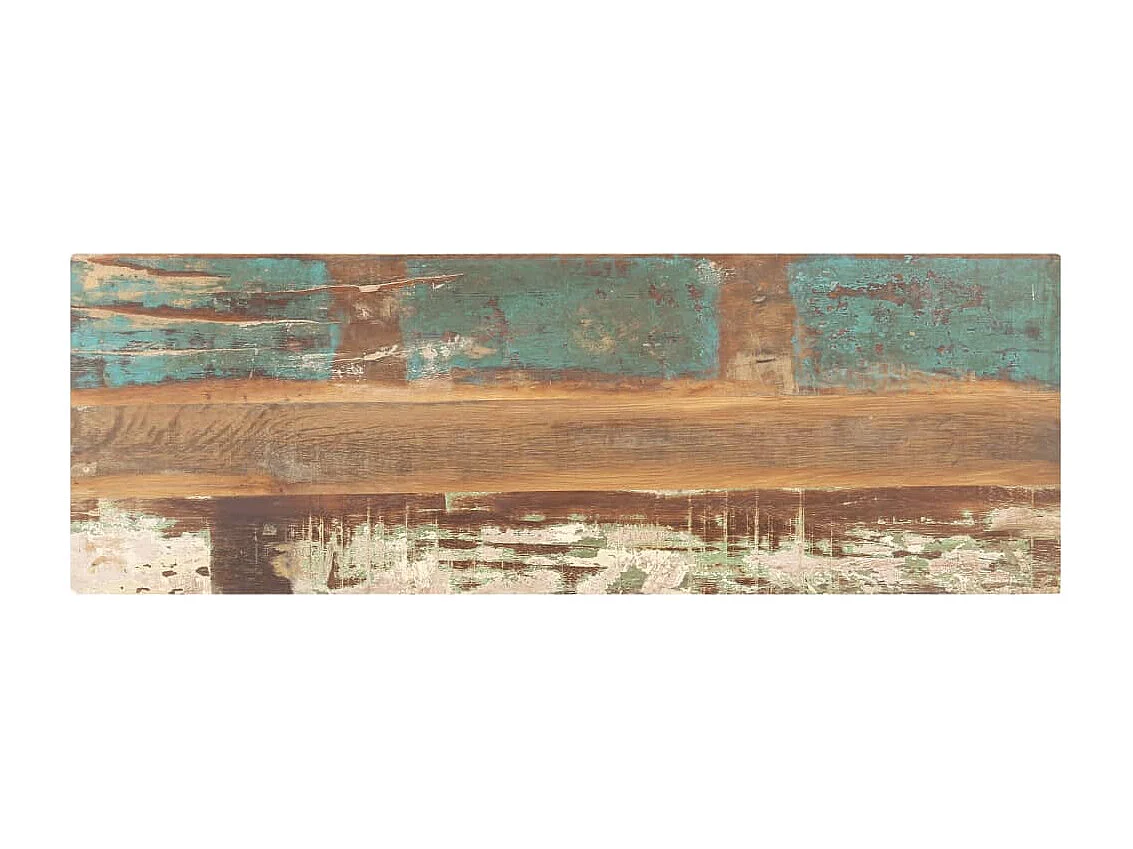 Mesa de centro 90x30x40 cm madeira recuperada maciça