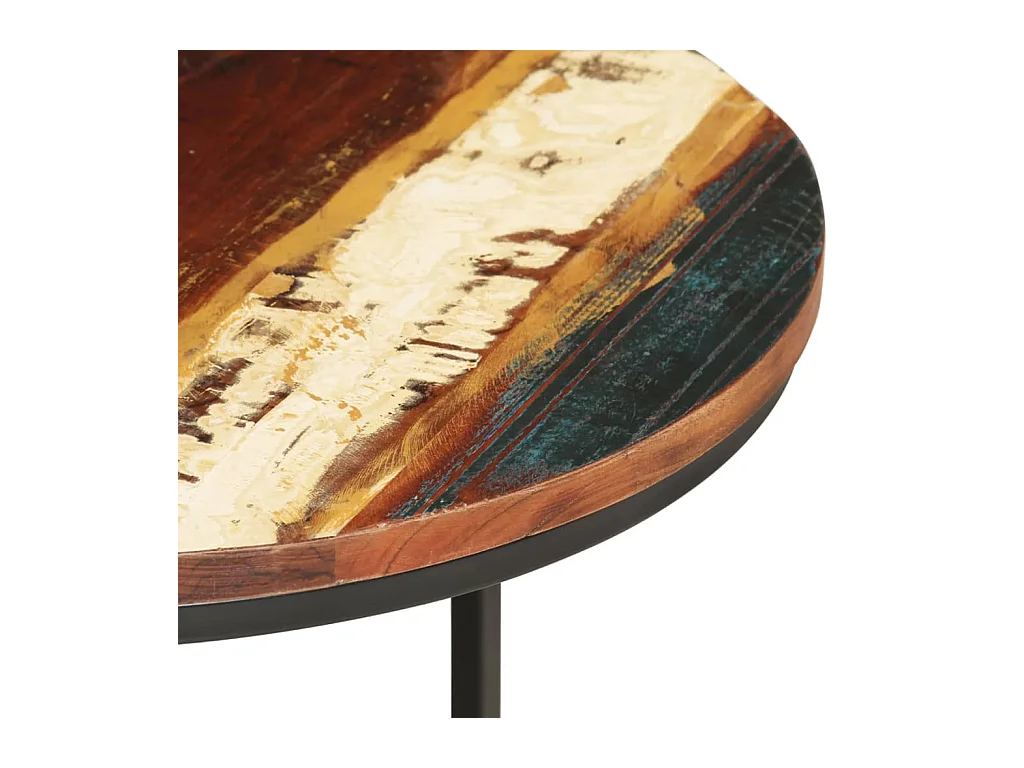 Tables gigognes 3 pcs Bois de récupération massif