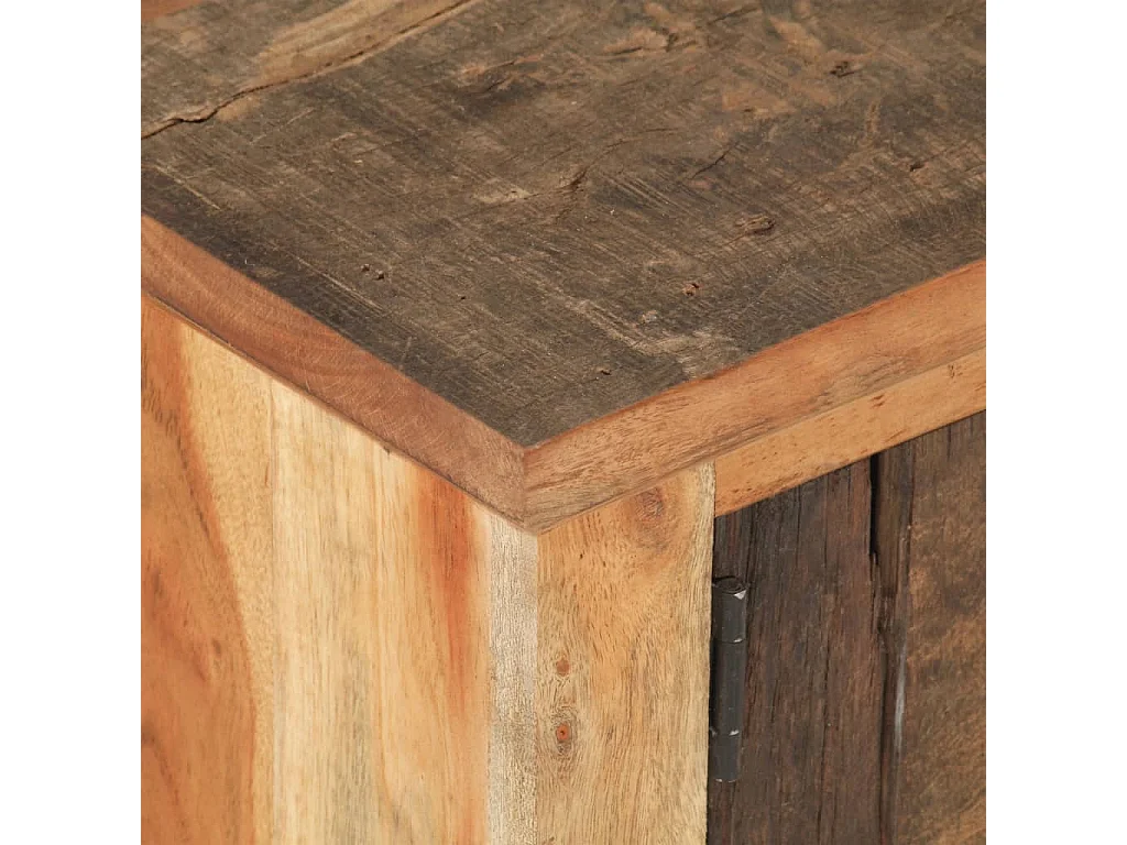 Couchtisch 90x50x31 cm Recyceltes Massivholz