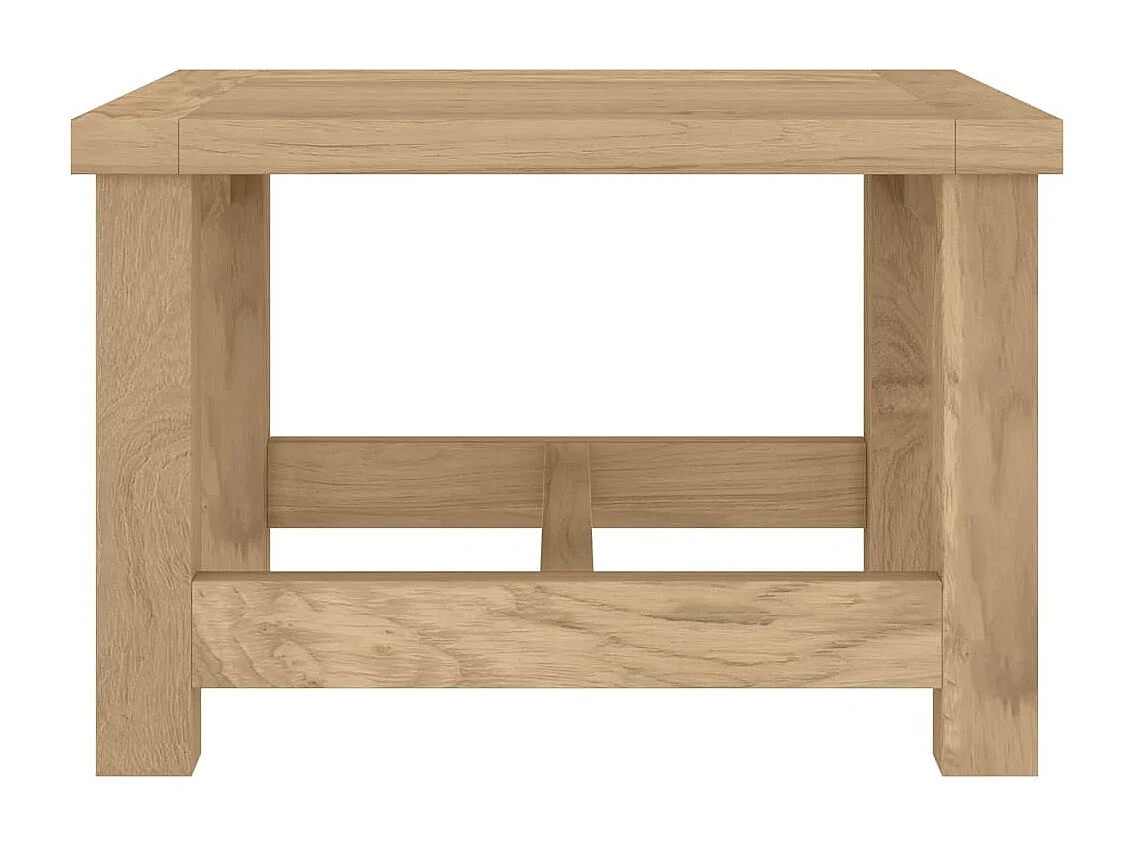 Table basse 45x45x30 cm bois massif de teck