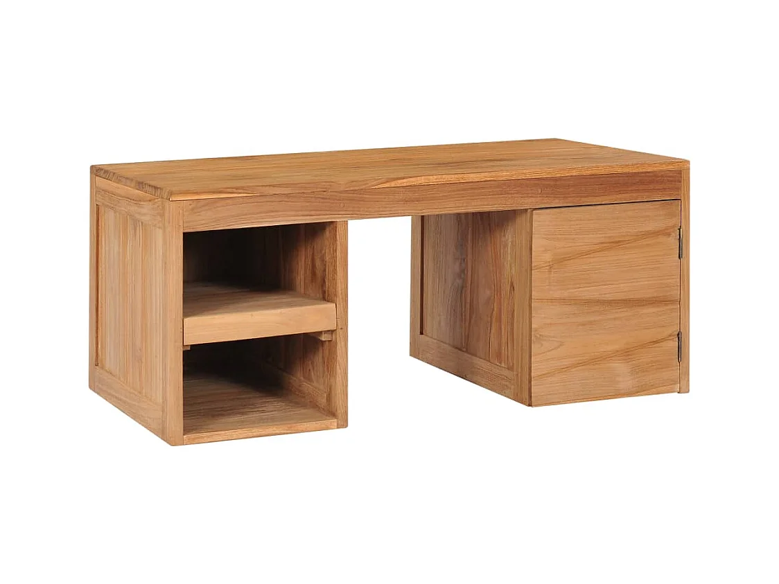 Table basse 90x50x40 cm bois de teck massif