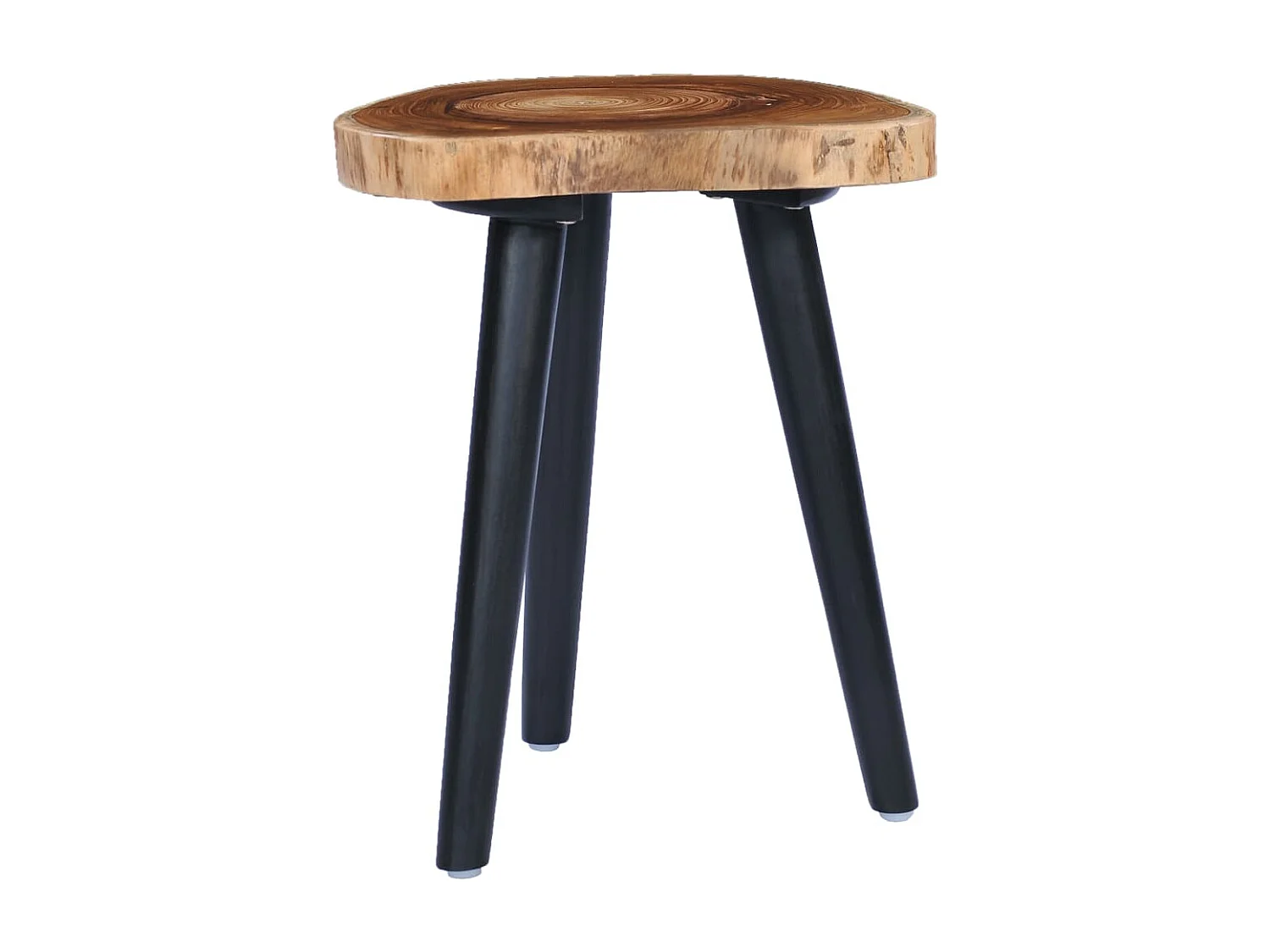 Mesa de centro 40x45 cm madeira de teca maciça