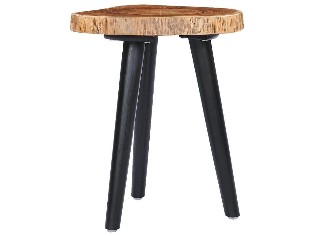 Salontafel 40x45 cm massief teakhout