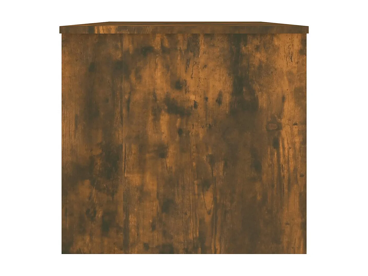 Table basse Chêne fumé 102x50,5x46,5 cm Bois d'ingénierie