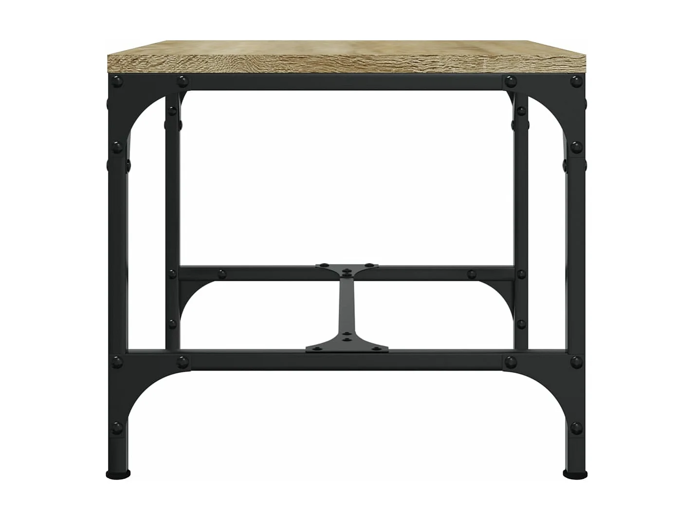 Tables d'appoint 2 pcs Chêne sonoma 40x40x35 cm Bois ingénierie