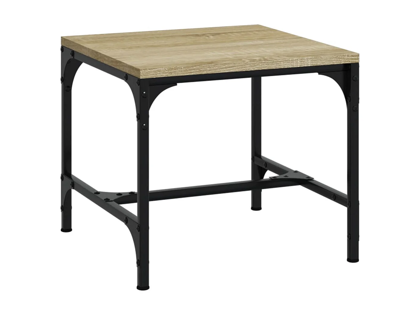 Tables d'appoint 2 pcs Chêne sonoma 40x40x35 cm Bois ingénierie