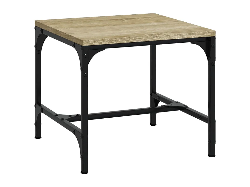 Tables d'appoint 2 pcs Chêne sonoma 40x40x35 cm Bois ingénierie