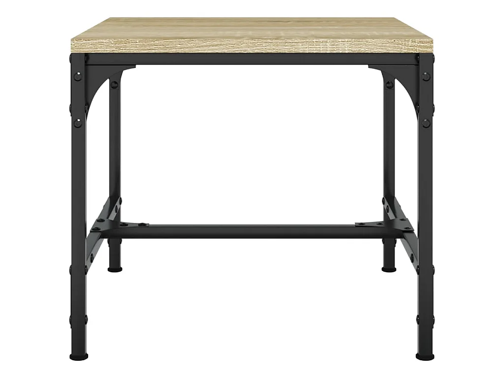 Tables d'appoint 2 pcs Chêne sonoma 40x40x35 cm Bois ingénierie