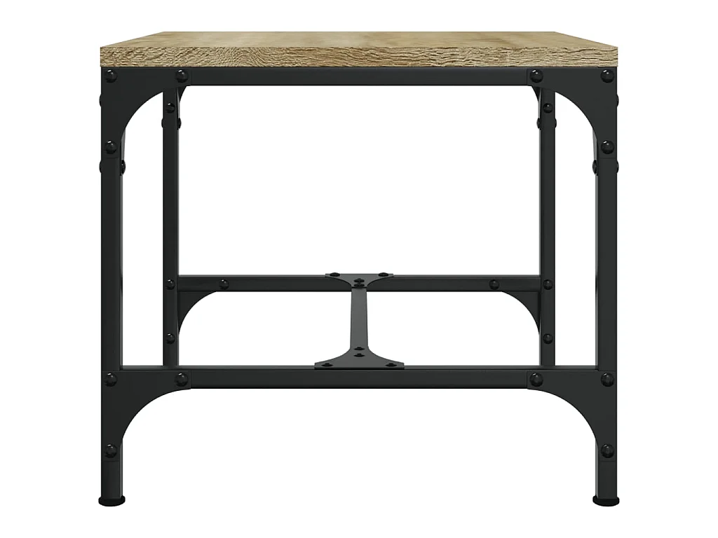 Tables d'appoint 2 pcs Chêne sonoma 40x40x35 cm Bois ingénierie