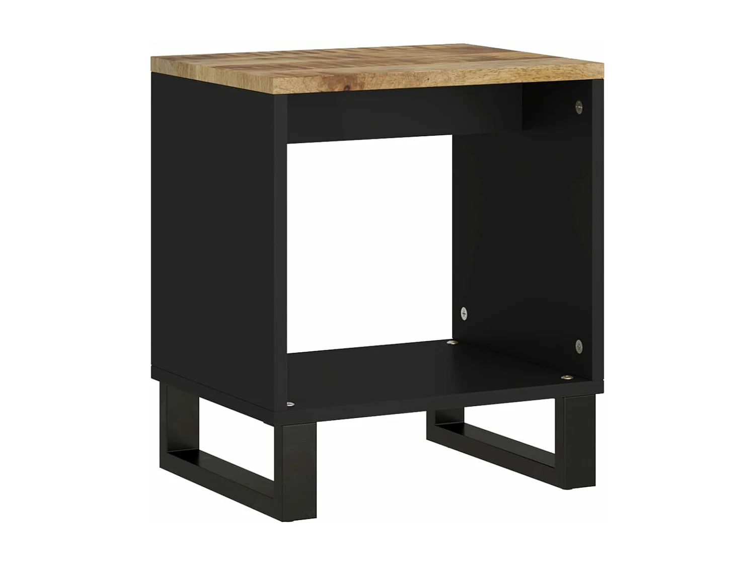 Table basse 40x31x46 cm Bois de manguier solide et d'ingénierie