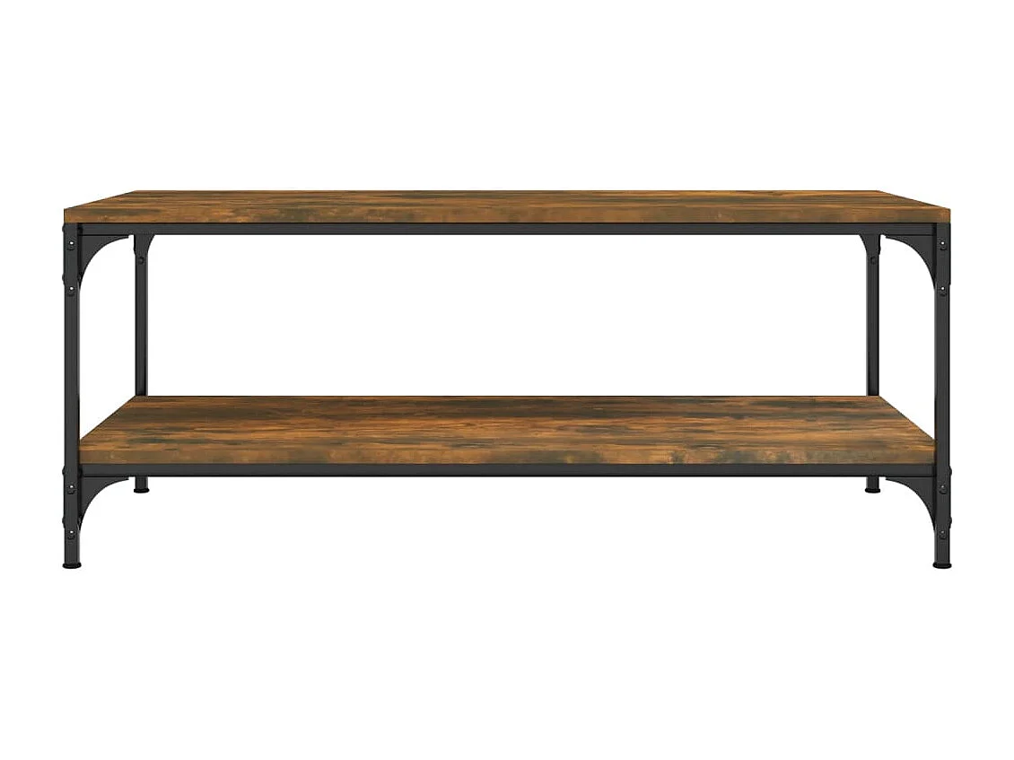 Couchtisch Räuchereiche 80x50x40 cm Holzwerkstoff