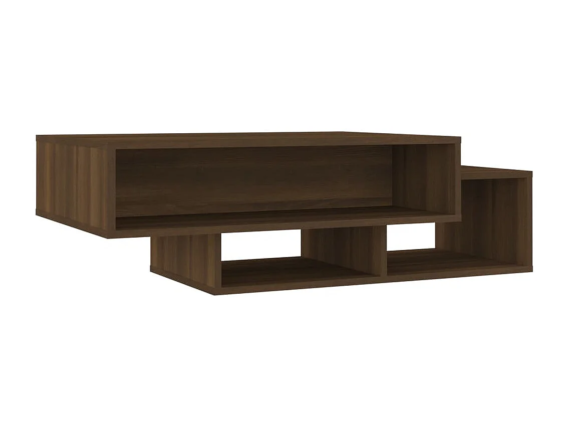 Table basse Chêne marron 105x55x32 cm Bois d'ingénierie