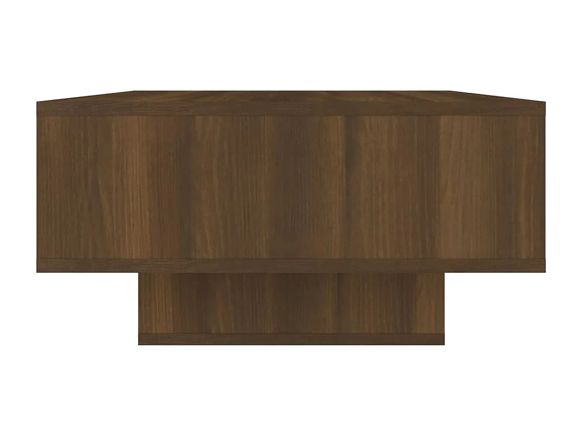 Table basse Chêne marron 105x55x32 cm Bois d'ingénierie