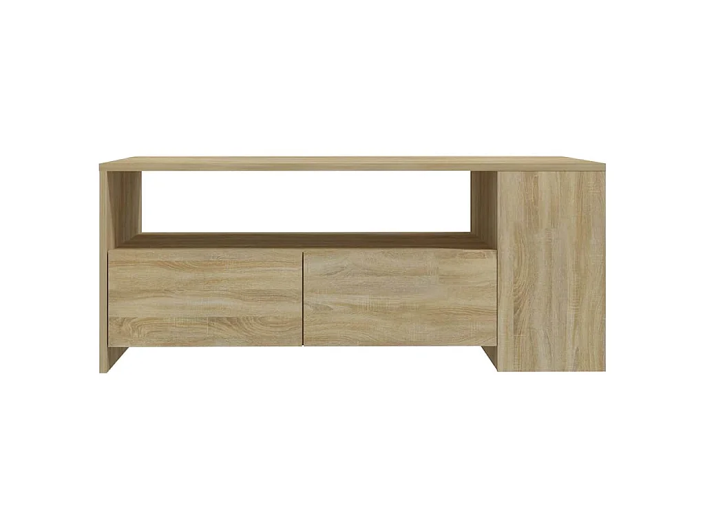 Couchtisch Sonoma-Eiche 102x55x42 cm Holzwerkstoff