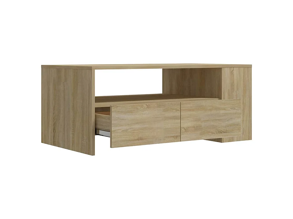 Couchtisch Sonoma-Eiche 102x55x42 cm Holzwerkstoff