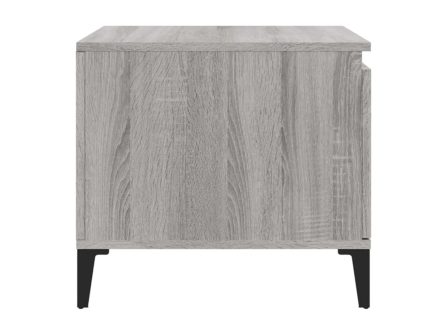 Mesa de centro 100x50x45 cm derivados madeira cinzento sonoma