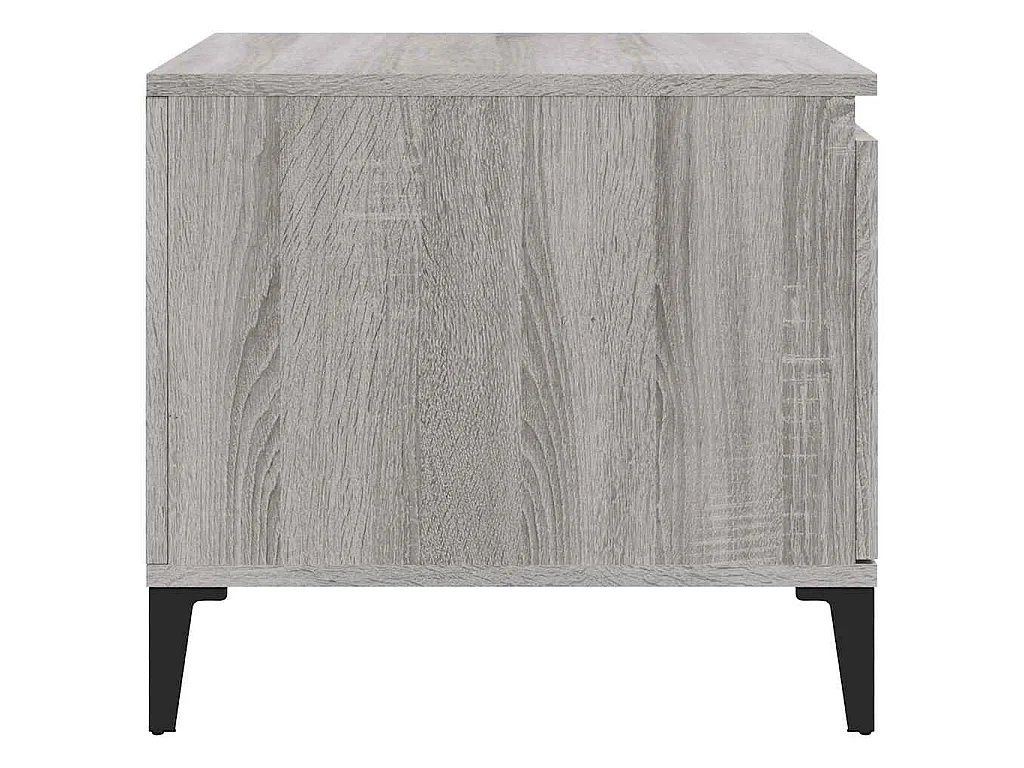 Table basse Sonoma gris 100x50x45 cm Bois d'ingénierie