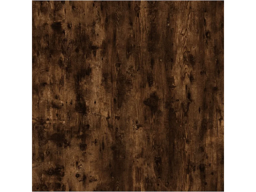 Table d'appoint Chêne fumé 55x38x45 cm Bois d'ingénierie