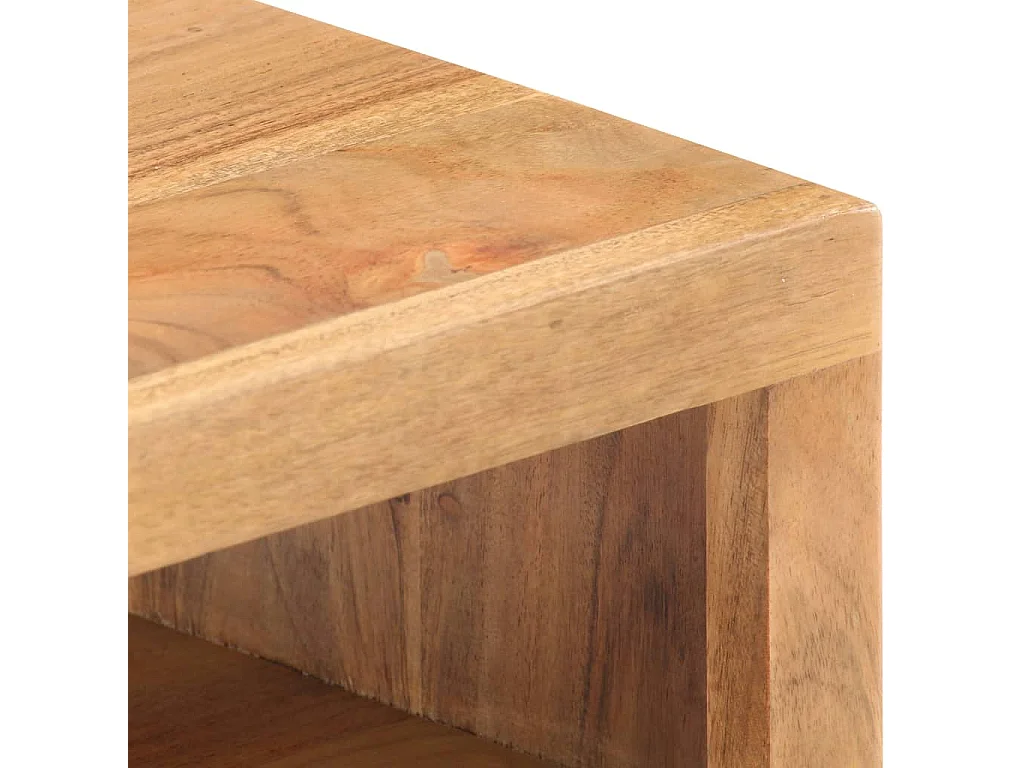 Couchtisch 90×45×40 cm Massivholz Akazie