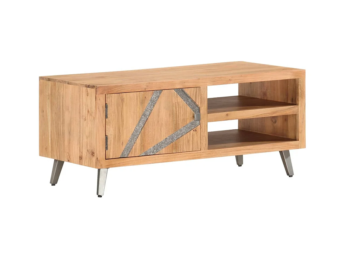Table basse 90x45x40 cm Bois d'acacia massif