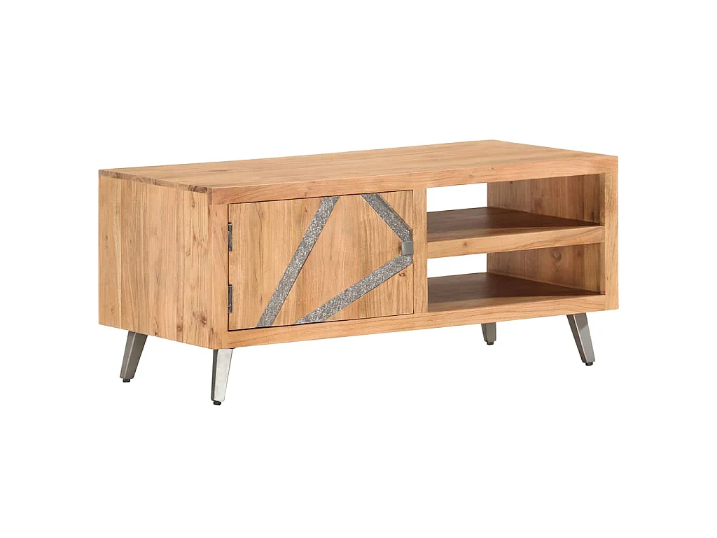 Table basse 90x45x40 cm Bois d'acacia massif