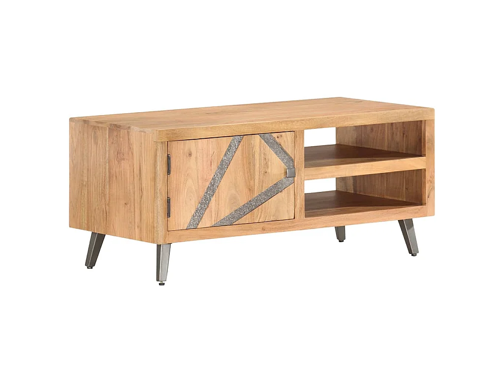 Table basse 90x45x40 cm Bois d'acacia massif
