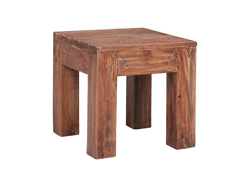 Couchtisch 30x30x30 cm Altholz Massiv