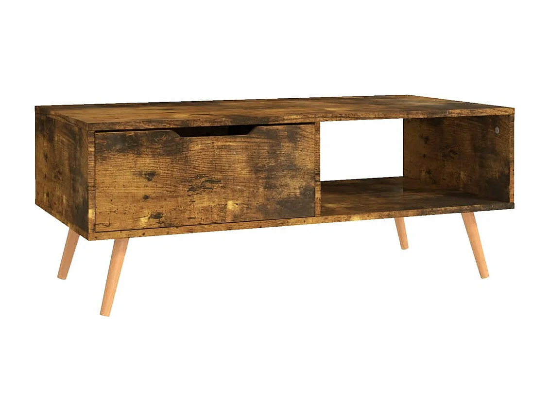 Couchtisch Räuchereiche 100x49,5x43 cm Holzwerkstoff