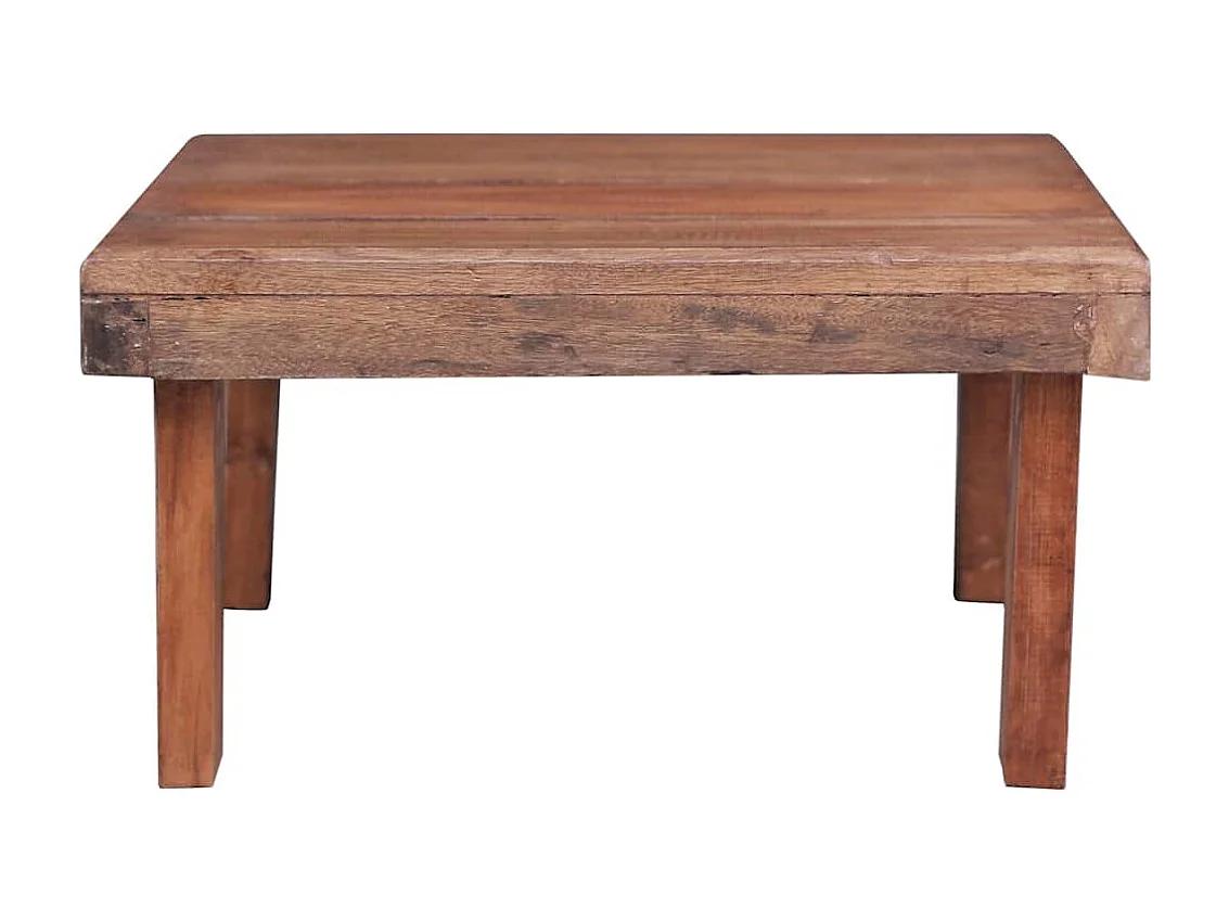 Couchtisch 60x45x23 cm Altholz Massiv