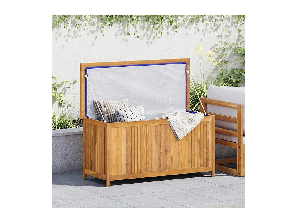 Tuinbox 114x50x58 cm massief teakhout