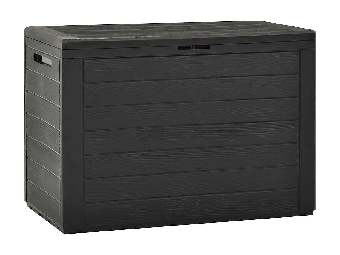 Gartentruhe Anthrazit 78x44x55 cm