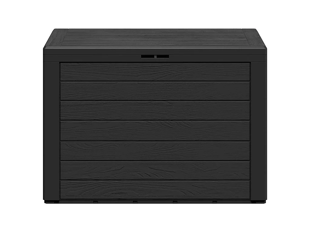 Boîte de rangement de jardin Anthracite 78x44x55 cm