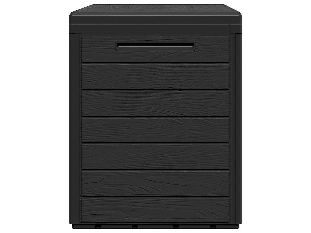 Boîte de rangement de jardin Anthracite 78x44x55 cm