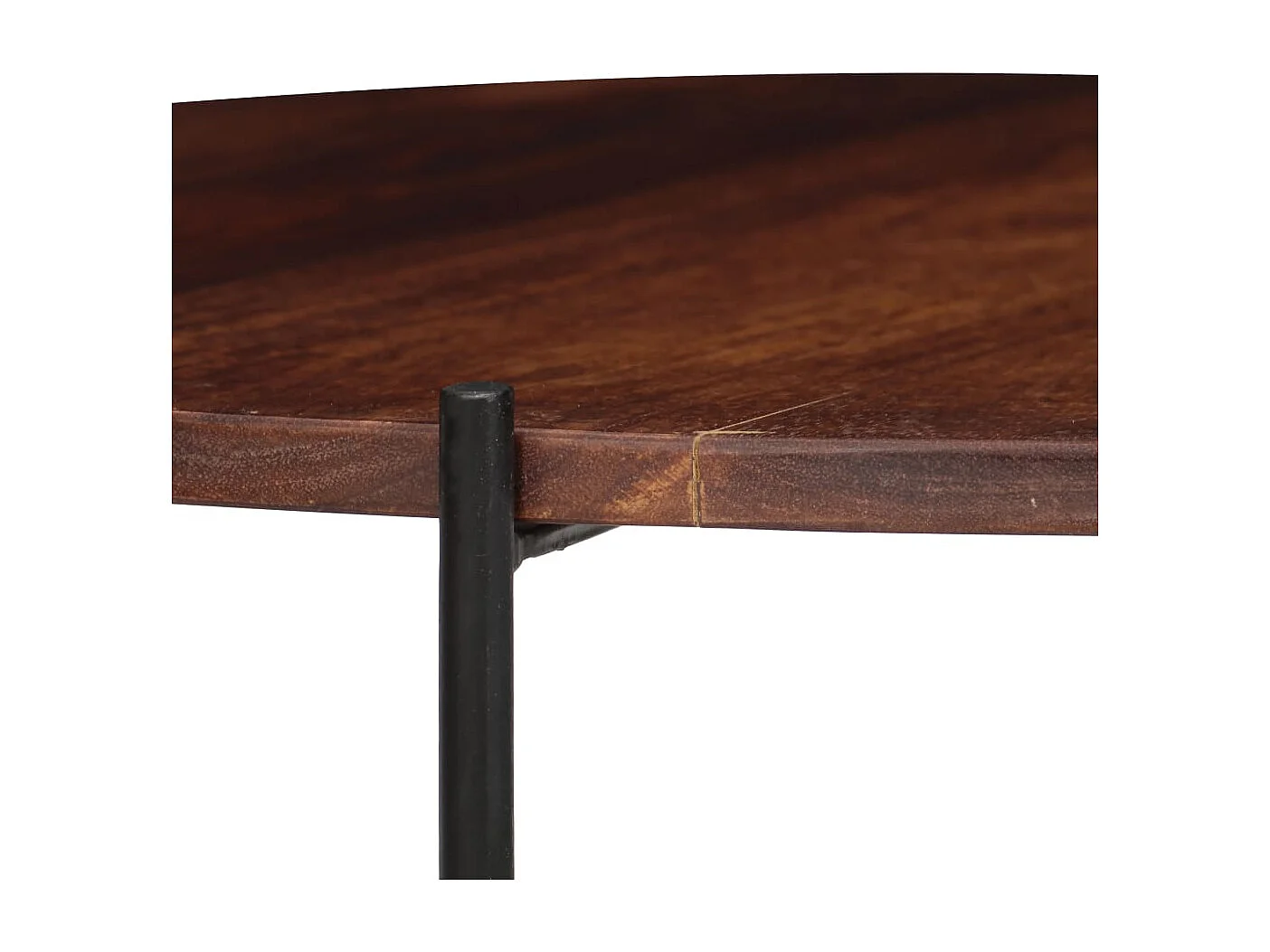 Ensemble de table basse 2 pcs Bois massif 60x35 cm