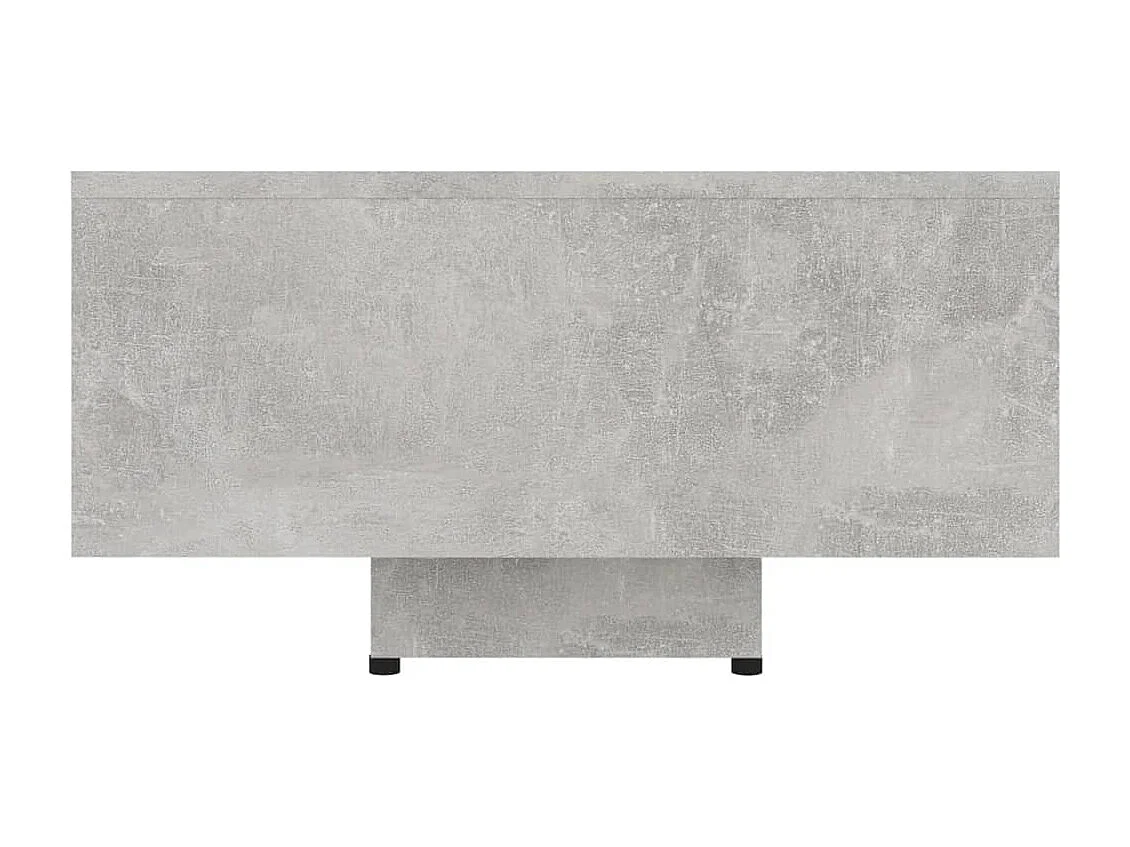 Table basse Gris béton 85x55x31 cm Bois d'ingénierie