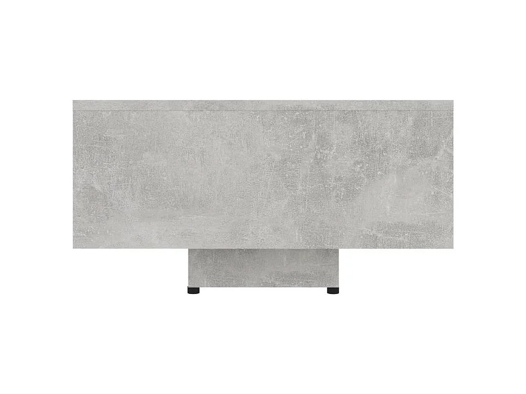 Table basse Gris béton 85x55x31 cm Bois d'ingénierie