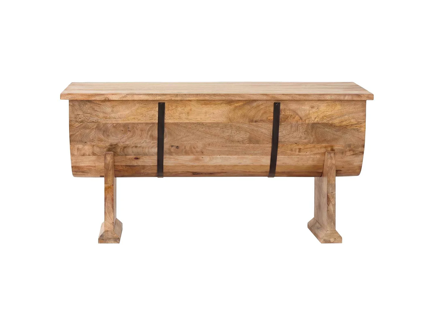 Salontafel 88x50x40 cm massief mangohout