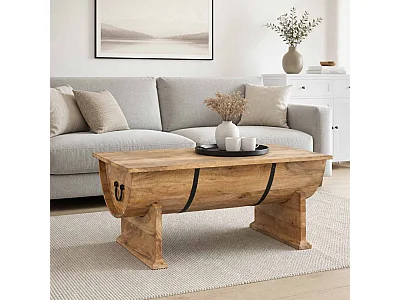 Salontafel 88x50x40 cm massief mangohout
