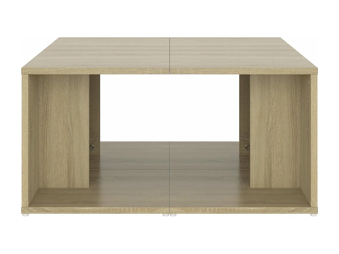 Tables basses 4 pcs chêne Sonoma 33x33x33 cm bois d'ingénierie