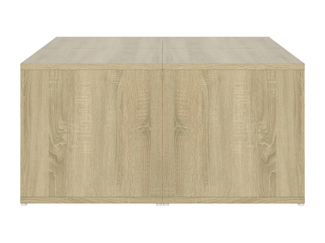 Tables basses 4 pcs chêne Sonoma 33x33x33 cm bois d'ingénierie
