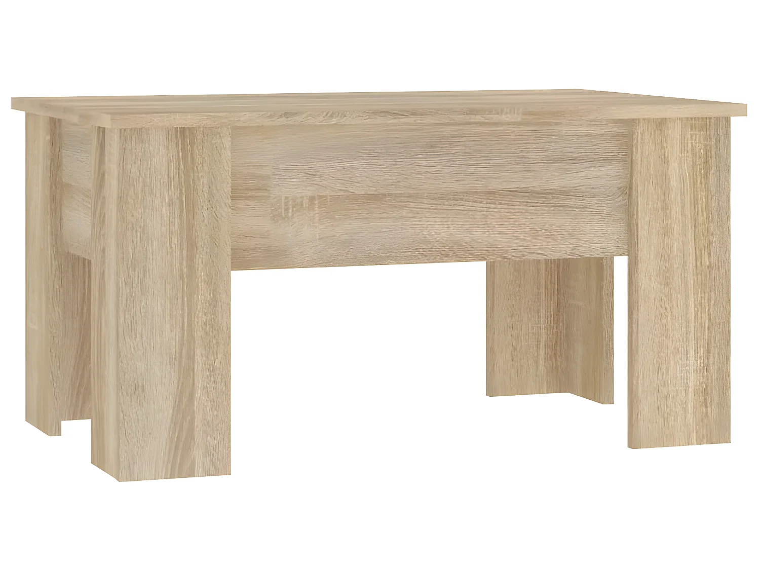 Couchtisch Sonoma-Eiche 79x49x41 cm Holzwerkstoff