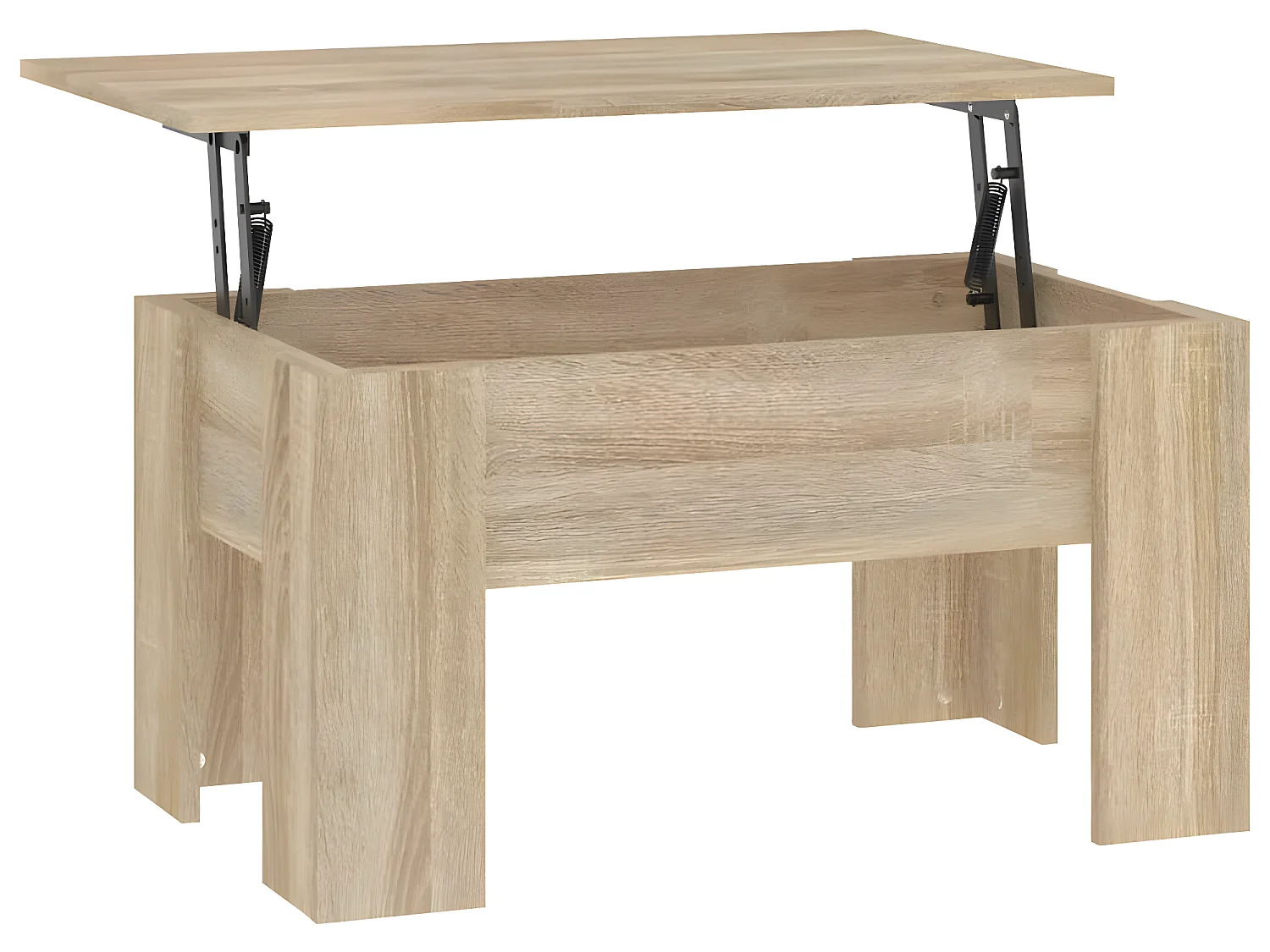 Couchtisch Sonoma-Eiche 79x49x41 cm Holzwerkstoff