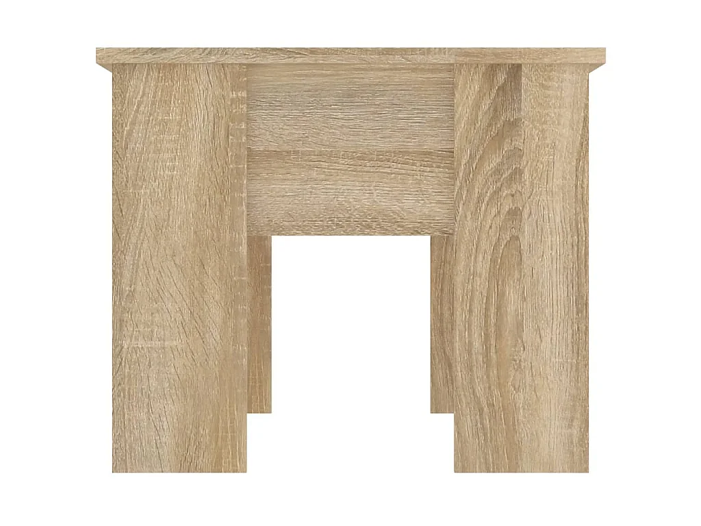 Tavolino da Salotto Rovere Sonoma 79x49x41 cm Legno Multistrato