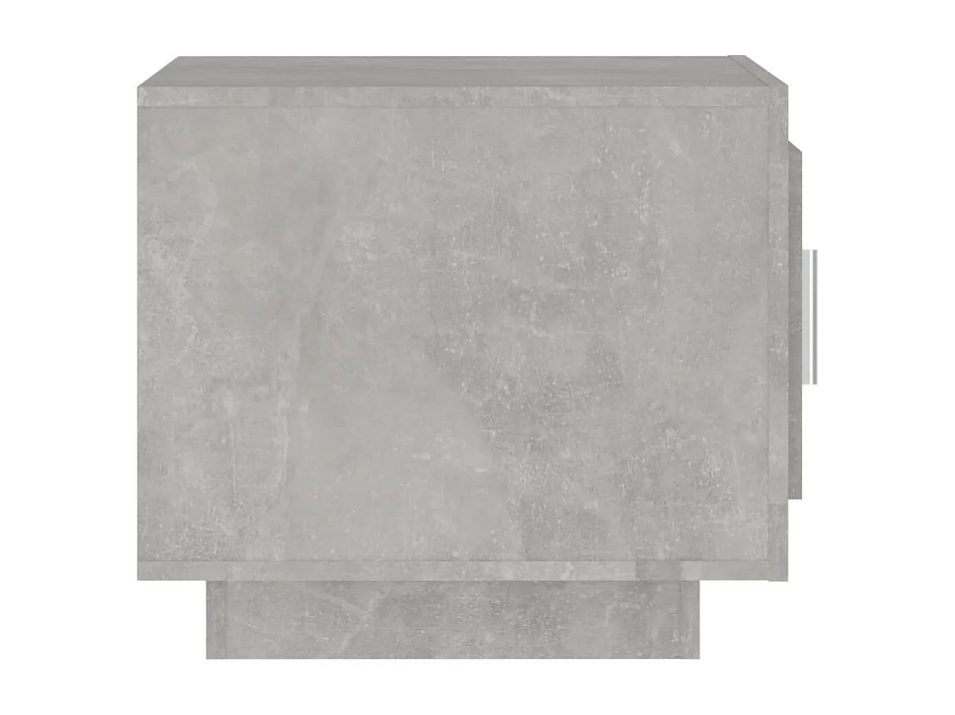 Table basse gris béton 51x50x45 cm bois d'ingénierie